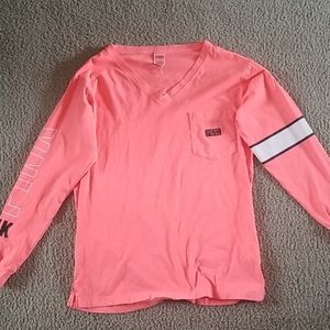 PINK long sleeved tee